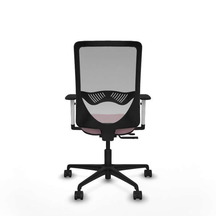 PIQUERAS Y CRESPO Silla de oficina Zulema Rosa y Gris PIQUERAS Y CRESPO Silla de oficina Zulema Rosa y Gris