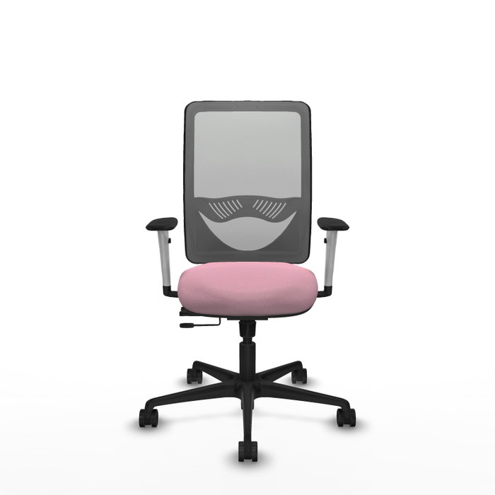 PIQUERAS Y CRESPO Silla de oficina Zulema Rosa y Gris PIQUERAS Y CRESPO Silla de oficina Zulema Rosa y Gris