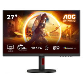 AOC 27G4ZR 27" QHD 2560x1440 1ms 240Hz IPS HDMI 2.0 DisplayPort