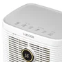 Haeger DE-D10.012A Deshumidificador 1,6L para 20m², 10L/24h, 240W, 46dB, Blanco, 275x195x440mm