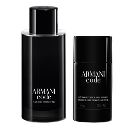 Set Giorgio Armani: Code, Eau De Toilette, For Men, 125 ml + Code, Anti-Perspirant, Deodorant Stick, For Men, 75 g