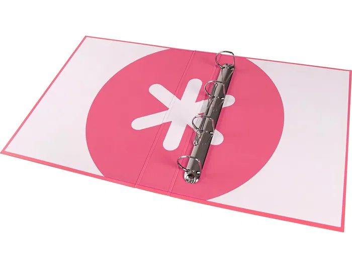 Antartik Carpeta 4 Anillas 40 mm Mixtas A4 Forrada Color Coral Antartik Carpeta 4 Anillas 40 mm Mixtas A4 Forrada Color Coral