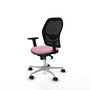 PIQUERAS Y CRESPO Silla de oficina Jorquera Rosa y Negro