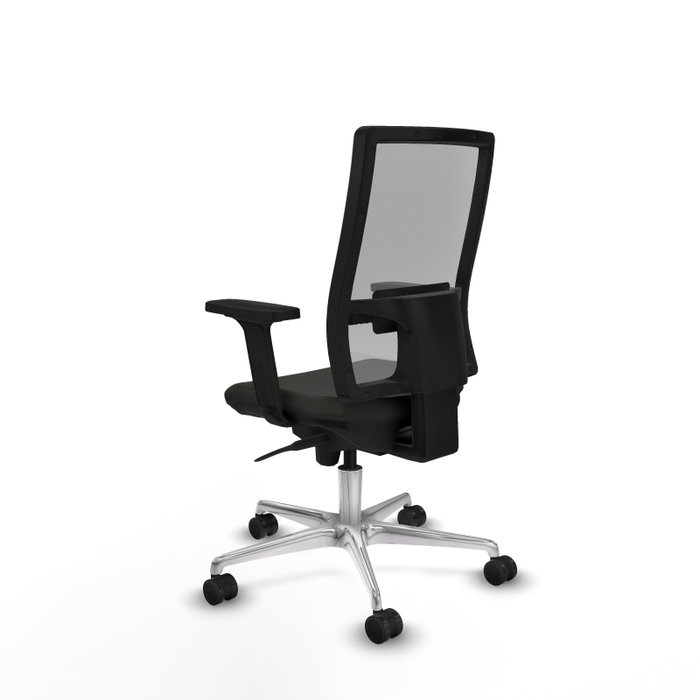 PIQUERAS Y CRESPO Silla de oficina Horna con mecanismo Sincro, Negro/Gris PIQUERAS Y CRESPO Silla de oficina Horna con mecanismo Sincro, Negro/Gris