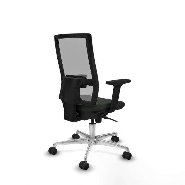 PIQUERAS Y CRESPO Silla de oficina Horna con mecanismo Sincro, Negro/Gris PIQUERAS Y CRESPO Silla de oficina Horna con mecanismo Sincro, Negro/Gris