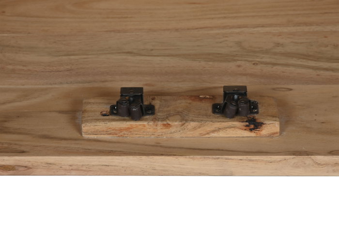 DKD Home Decor Aparador de Acacia y Metal