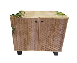 DKD Home Decor Aparador de Acacia y Metal