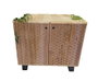 DKD Home Decor Aparador de Acacia y Metal