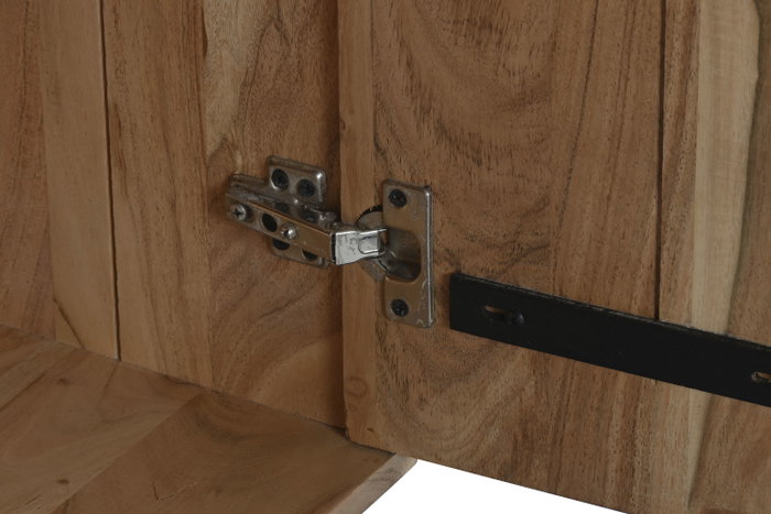 DKD Home Decor Aparador de Acacia y Metal