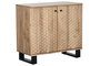 DKD Home Decor Aparador de Acacia y Metal
