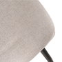 Silla Crema Tejido-Metal Salón 43 X 52 X 87 cm (Set de 4)