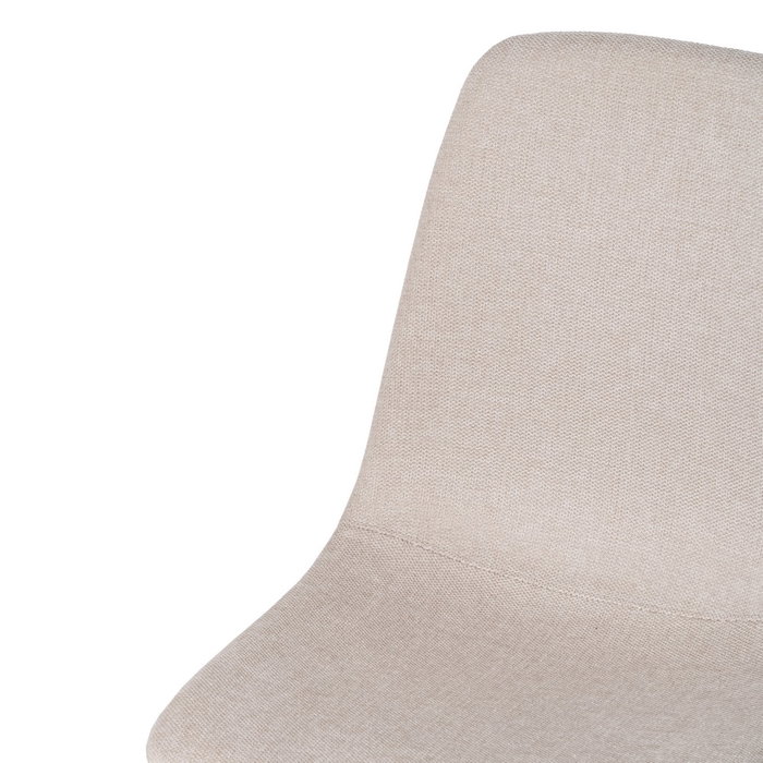 Silla Crema Tejido-Metal Salón 43 X 52 X 87 cm (Set de 4)
