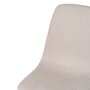 Silla Crema Tejido-Metal Salón 43 X 52 X 87 cm (Set de 4)