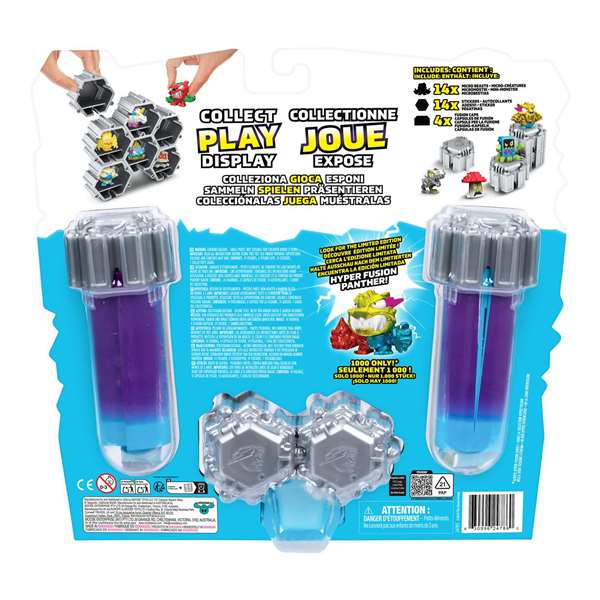 Moose Figura MrBeast Lab S3 14Pk Diseños Únicos Temática de Fusión
