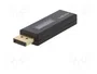 LogiLink Probador DisplayPort para información EDID, DisplayPort 1.2 y 1.4, negro