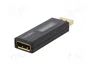 LogiLink Probador DisplayPort para información EDID, DisplayPort 1.2 y 1.4, negro