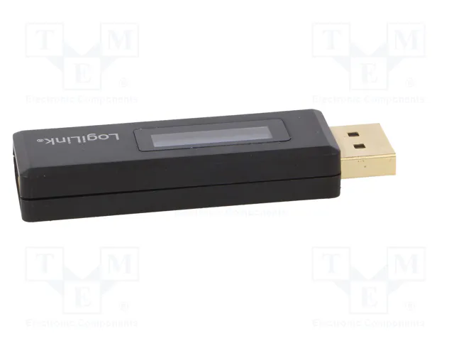 LogiLink Probador DisplayPort para información EDID, DisplayPort 1.2 y 1.4, negro
