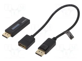 LogiLink Medidor de pruebas DisplayPort para información EDID