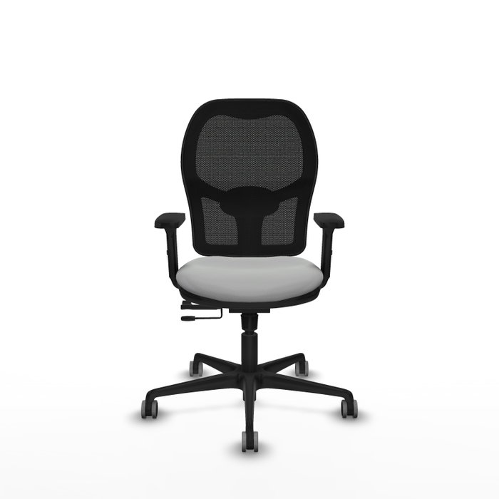 PIQUERAS Y CRESPO Silla de oficina Jorquera Gris claro con mecanismo Sincro/Traslack PIQUERAS Y CRESPO Silla de oficina Jorquera Gris claro con mecanismo Sincro/Traslack