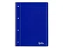 Liderpapel Cuaderno Espiral A4 Micro Serie Azul Tapa Blanda 80 Hojas 75gr Cuadro 5mm Con Margen 4 Taladros Azul