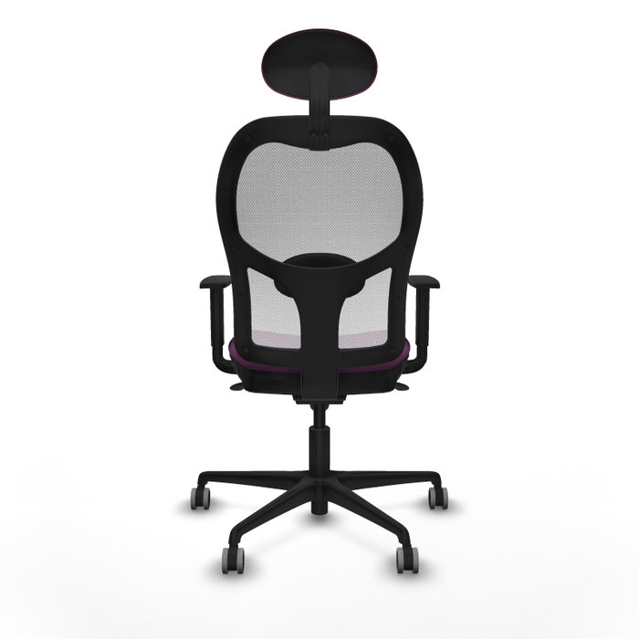 PIQUERAS Y CRESPO Silla de oficina Jorquera Morada y Blanca PIQUERAS Y CRESPO Silla de oficina Jorquera Morada y Blanca