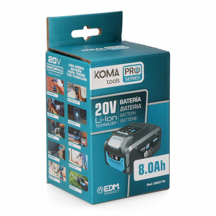 Koma Tools Batería li-ion 20 V 8,0 Ah 20v-b8