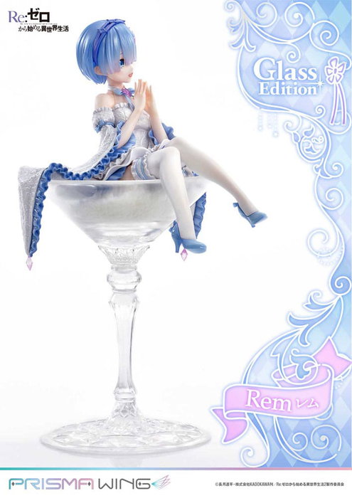 Prime 1 Studio Re:Zero - Starting Life in Another World Estatua Rem Glass Edition 1/7