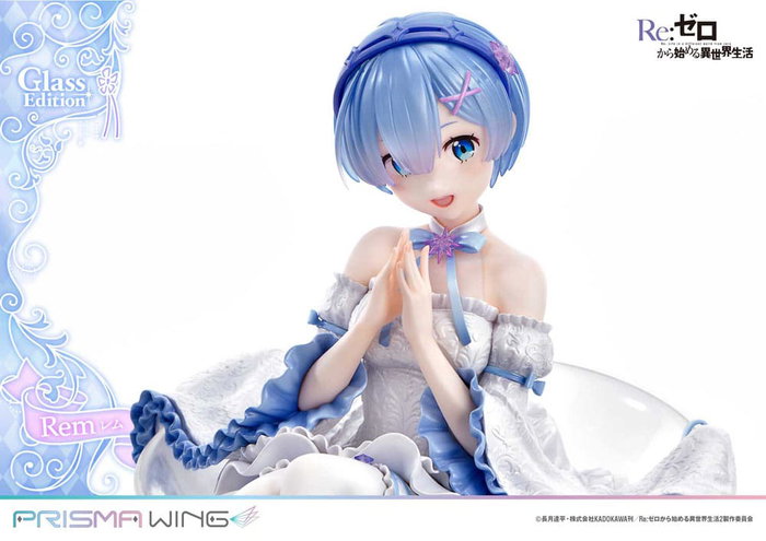 Prime 1 Studio Re:Zero - Starting Life in Another World Estatua Rem Glass Edition 1/7
