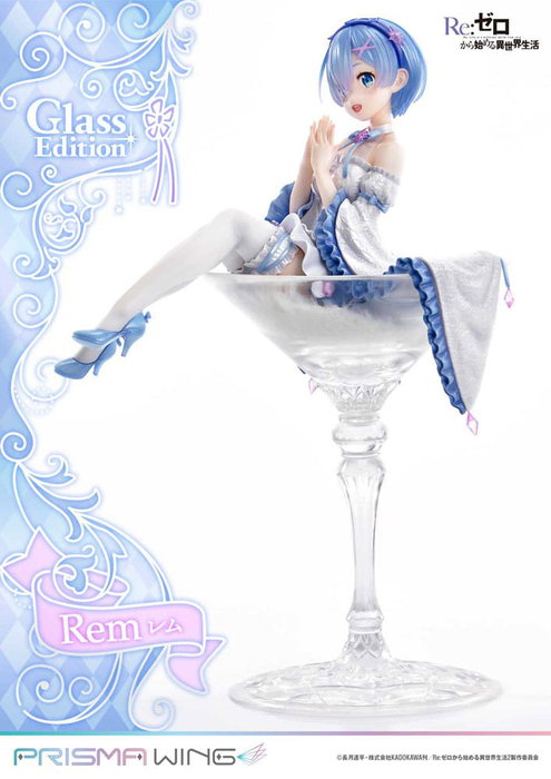 Prime 1 Studio Re:Zero - Starting Life in Another World Estatua Rem Glass Edition 1/7