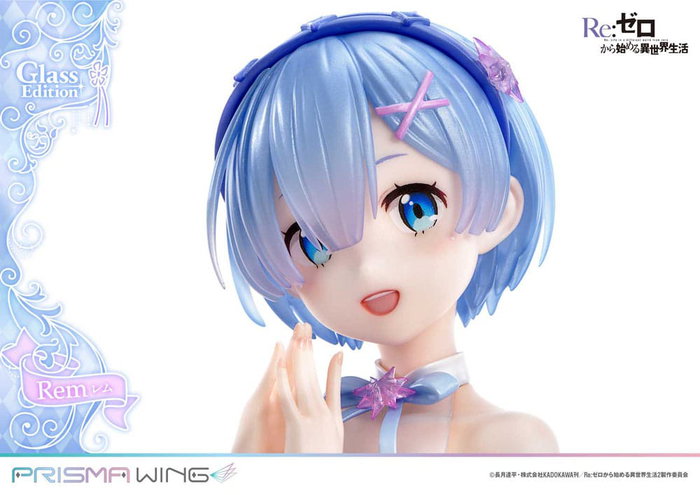 Prime 1 Studio Re:Zero - Starting Life in Another World Estatua Rem Glass Edition 1/7