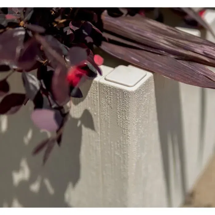 Stefanplast STE8003507687004 Jardinera Tiza Cuadrada 38 L