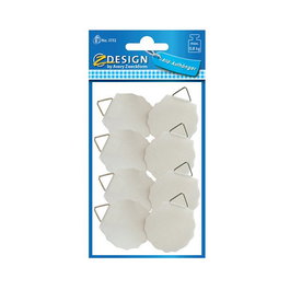 AVERY Zweckform Colgadores para cuadros autoadhesivos, 8 unidades, máx. 0,8 kg, 30 x 30 mm