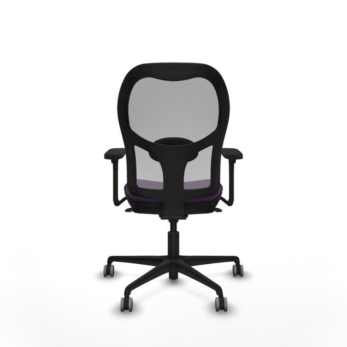 PIQUERAS Y CRESPO Silla de oficina Jorquera con mecanismo Sincro, Morado y Gris PIQUERAS Y CRESPO Silla de oficina Jorquera con mecanismo Sincro, Morado y Gris