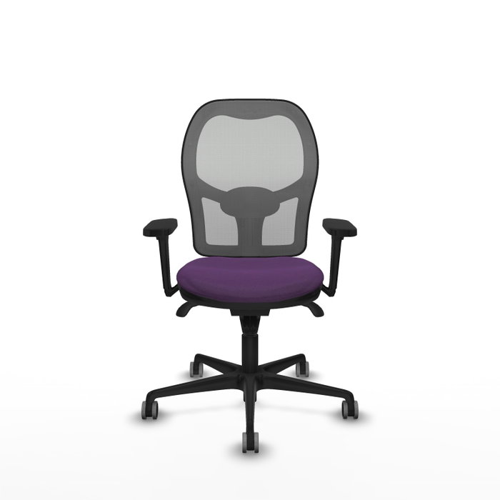 PIQUERAS Y CRESPO Silla de oficina Jorquera con mecanismo Sincro, Morado y Gris PIQUERAS Y CRESPO Silla de oficina Jorquera con mecanismo Sincro, Morado y Gris