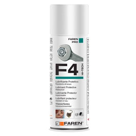 Faren Lubricante Multiusos F4 Spray 400 ml - Afloja Tuercas, Protege de Corrosión y Lubrica