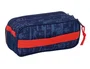 Safta Bolso Portatodo Triple Spiderman, Estuche Escolar con 3 Cremalleras, Dimensiones 100x80x215 mm