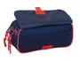 Safta Bolso Portatodo Triple Spiderman, Estuche Escolar con 3 Cremalleras, Dimensiones 100x80x215 mm