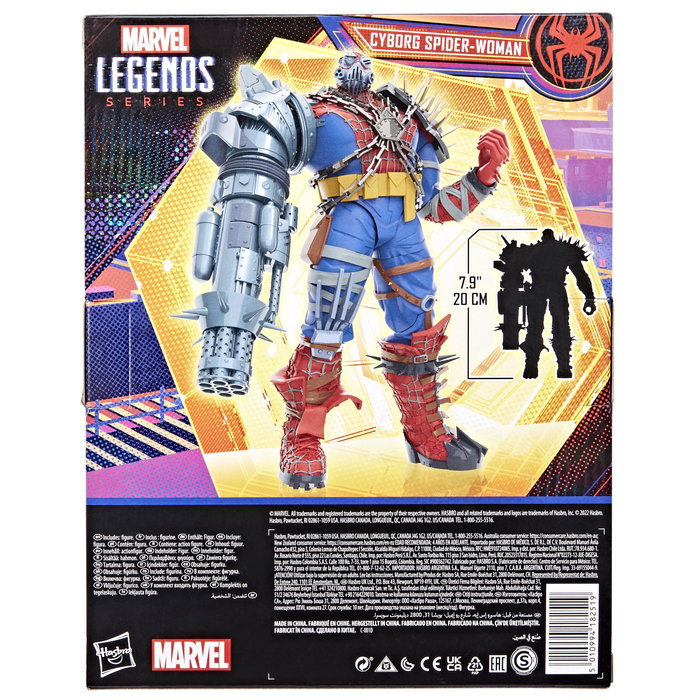Hasbro Marvel Legends Cyborg Spider-Woman Deluxe Across the Spider-Verse