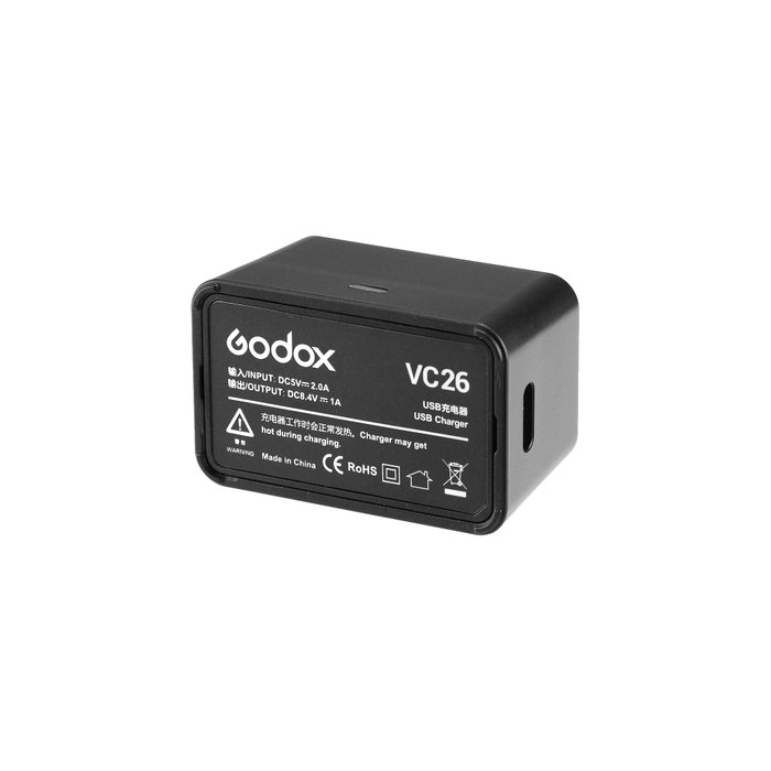 Godox VC26 Cargador USB para V1 y VC860III