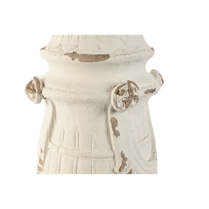 DKD Home Decor Decoración de Resina Decape Blanco 24x24x60 cm