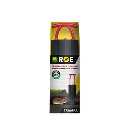 Massó Trampa Mecánica para Topillos, Ratones y Roedores - Uso en Jardín, Prados y Huertos - Expositor de 12 Unidades Reutilizable