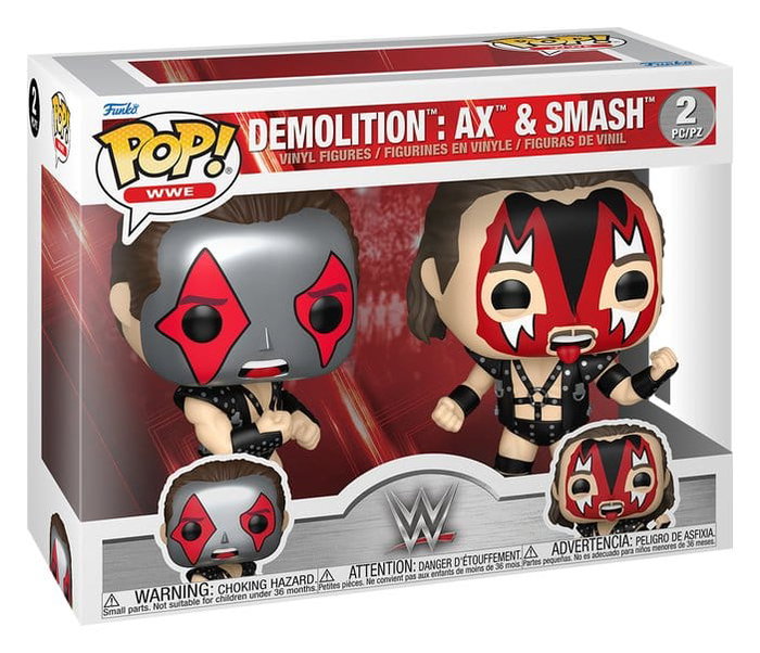 Funko WWE POP! Vinyl Figuras Ax & Smash 9 cm