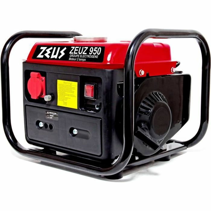 Zeus Grupo electrógeno 720W con motor de gasolina de 2 tiempos ZEUZ 950 Zeus Grupo electrógeno 720W con motor de gasolina de 2 tiempos ZEUZ 950