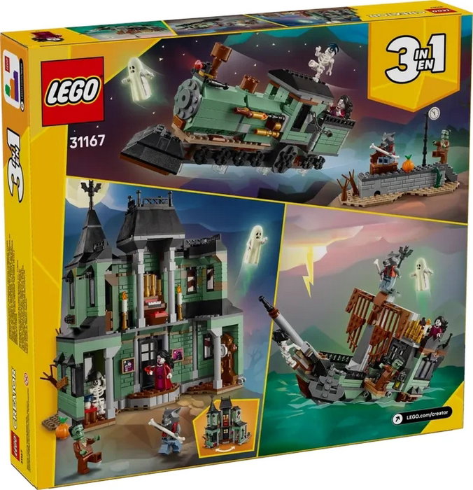 LEGO Creator 3en1 Mansión Encantada 31167 LEGO Creator 3en1 Mansión Encantada 31167