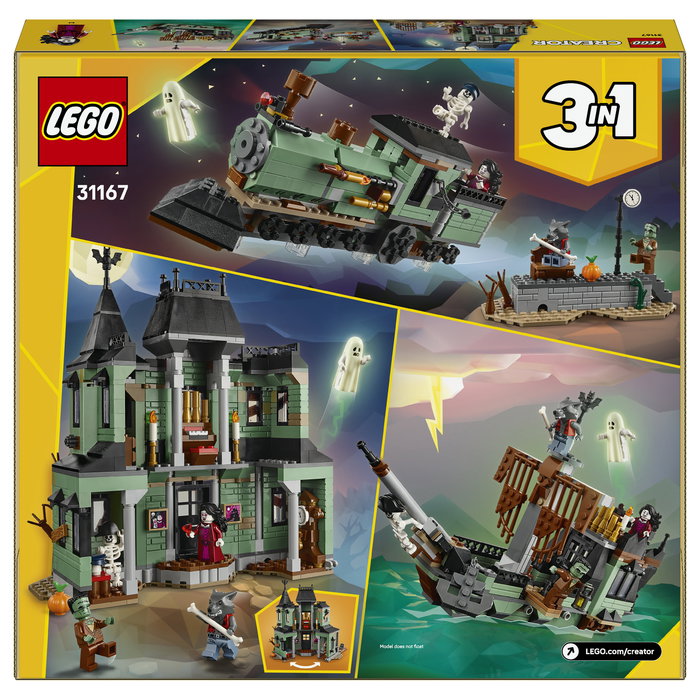 LEGO Creator 3en1 Mansión Encantada 31167 LEGO Creator 3en1 Mansión Encantada 31167