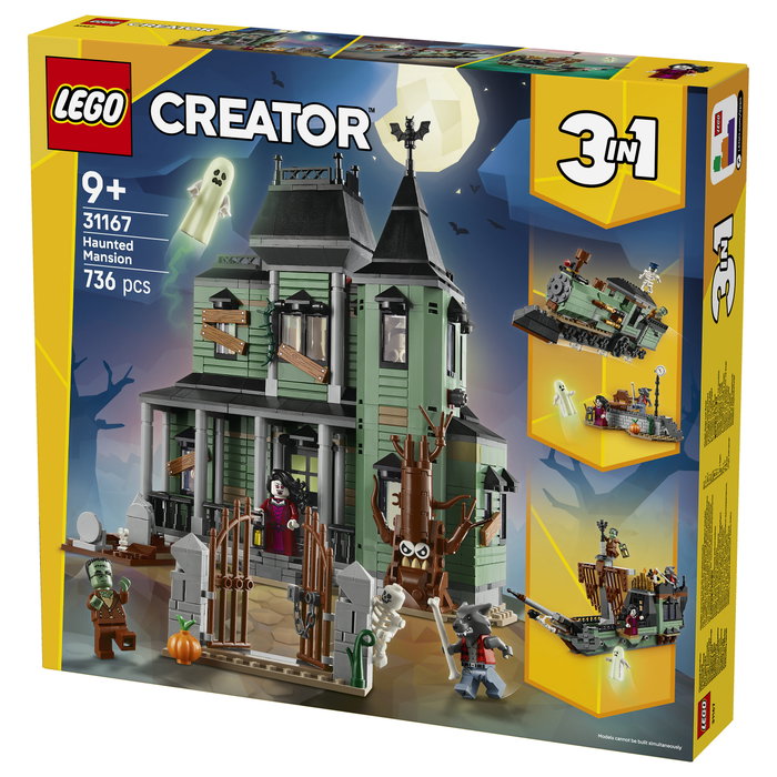 LEGO Creator 3en1 Mansión Encantada 31167 LEGO Creator 3en1 Mansión Encantada 31167