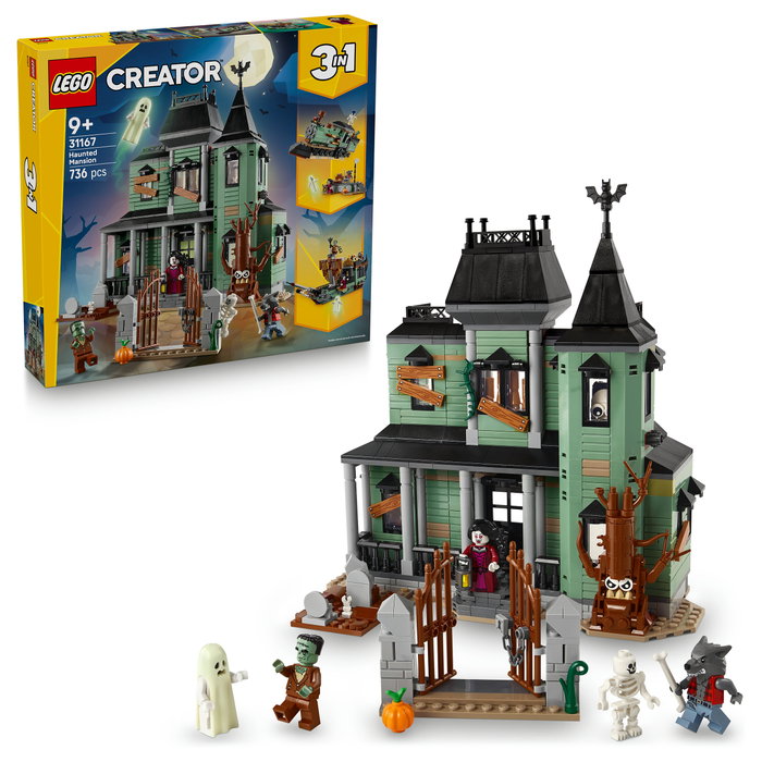 LEGO Creator 3en1 Mansión Encantada 31167 LEGO Creator 3en1 Mansión Encantada 31167