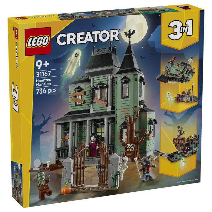 LEGO Creator 3en1 Mansión Encantada 31167 LEGO Creator 3en1 Mansión Encantada 31167