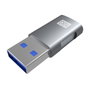 Aisens Mini Adaptador USB 3.2 Gen 2 10 Gbps USB-C Hembra a USB-A Macho Gris