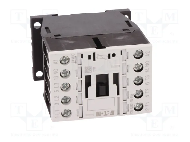 EATON ELECTRIC Contactor DILM12 3-polar 12A 24VDC EATON ELECTRIC Contactor DILM12 3-polar 12A 24VDC